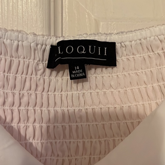 Eloquii Pastel Poof Dress - Picture 2 of 4